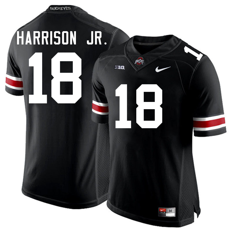 Marvin Harrison Jr. Ohio State Buckeyes Jersey College Football Uniforms-Black